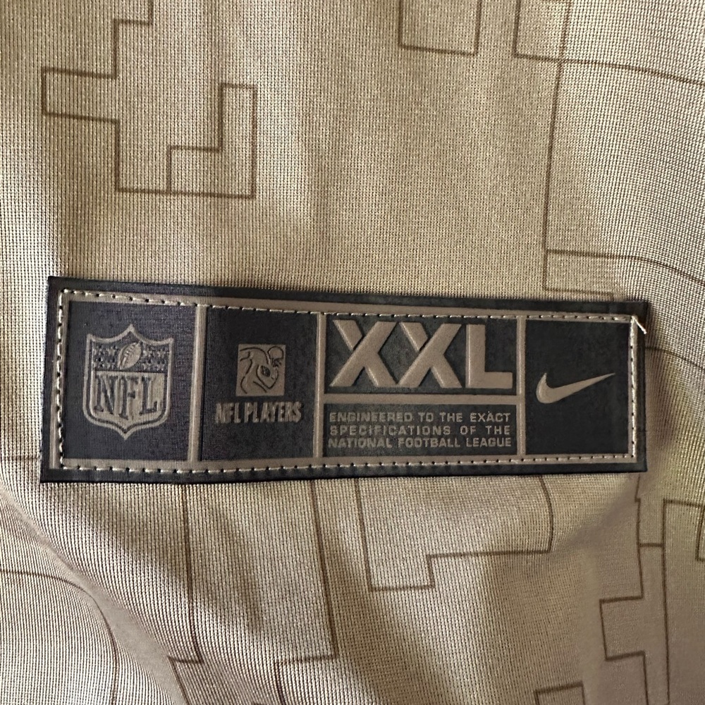 Nike San Francisco 49ers Mohamed Sanu #19 Salute Jersey XXL NWOT - Picture 6 of 12